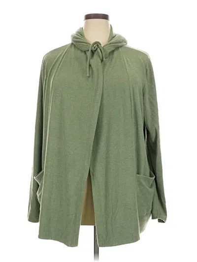 Pre-owned 78 & Sunny Cardigan Sweater In Green