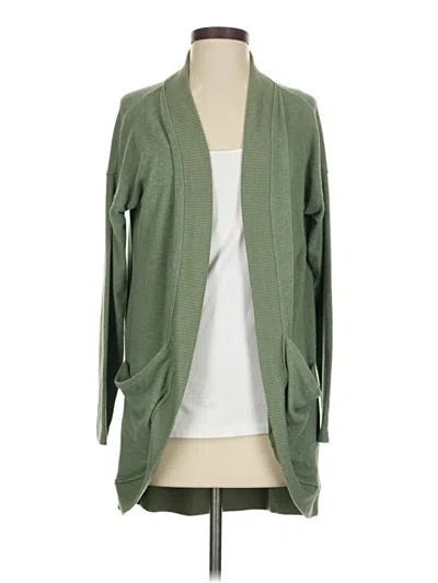 Pre-owned 78 & Sunny Cardigan Sweater In Green