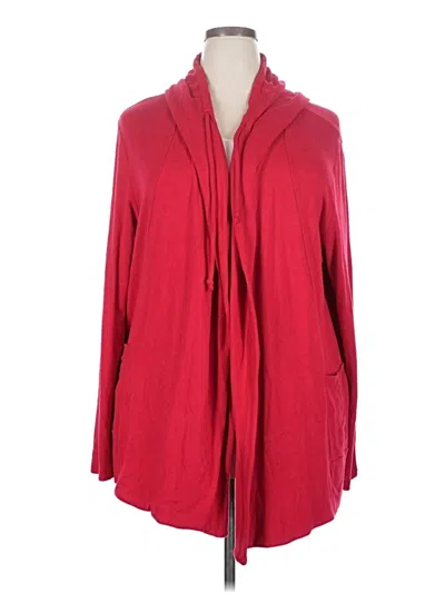 Pre-owned 78 & Sunny Cardigan Sweater In Red