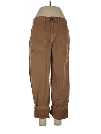 Pre-owned 78 & Sunny Cargo Pants In Brown