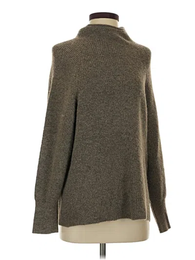 Pre-owned 78 & Sunny Long Sleeve Turtleneck In Brown