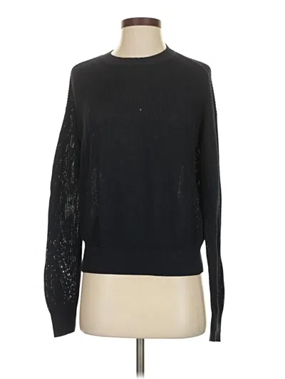 Pre-owned 78 & Sunny Pullover Sweater In Black