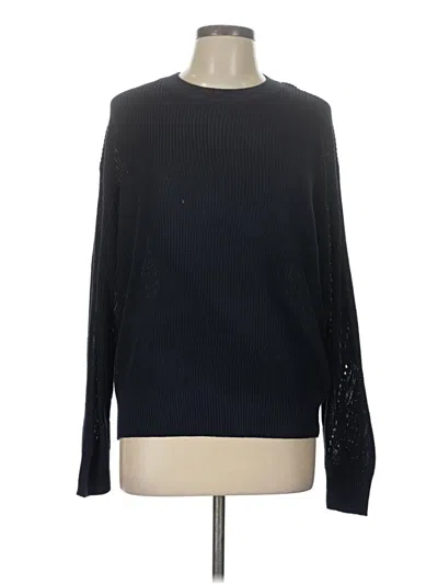 Pre-owned 78 & Sunny Pullover Sweater In Black