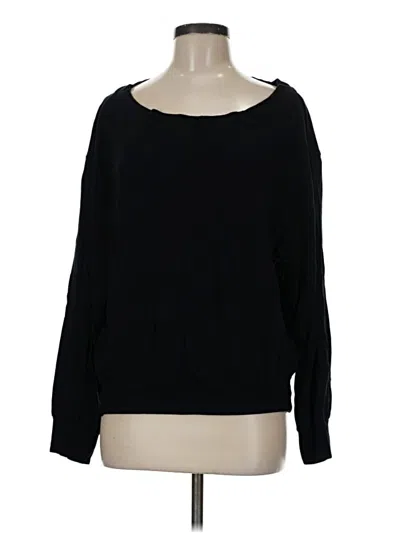 Pre-owned 78 & Sunny Pullover Sweater In Black