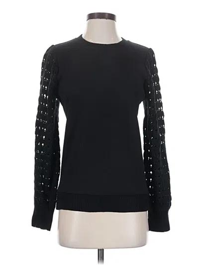 Pre-owned 78 & Sunny Pullover Sweater In Black