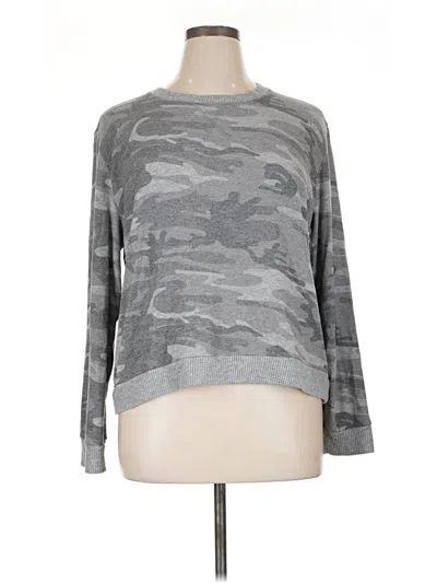 Pre-owned 78 & Sunny Pullover Sweater In Gray