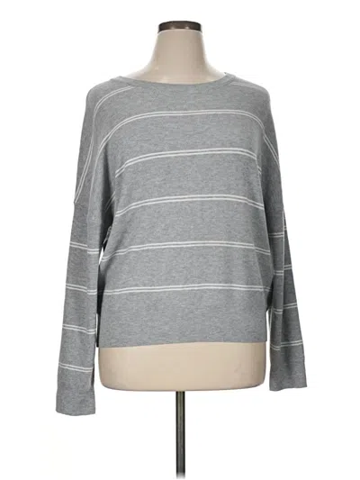 Pre-owned 78 & Sunny Pullover Sweater In Gray
