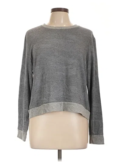 Pre-owned 78 & Sunny Pullover Sweater In Gray