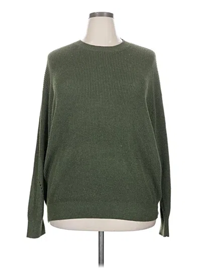 Pre-owned 78 & Sunny Pullover Sweater In Green
