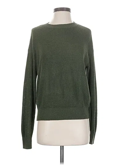 Pre-owned 78 & Sunny Pullover Sweater In Green