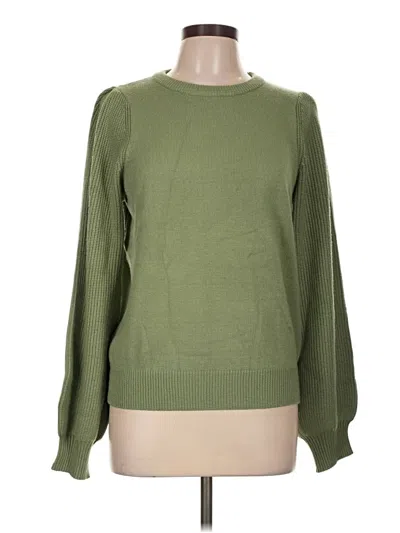 Pre-owned 78 & Sunny Pullover Sweater In Green