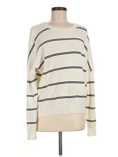 Pre-owned 78 & Sunny Pullover Sweater In Ivory