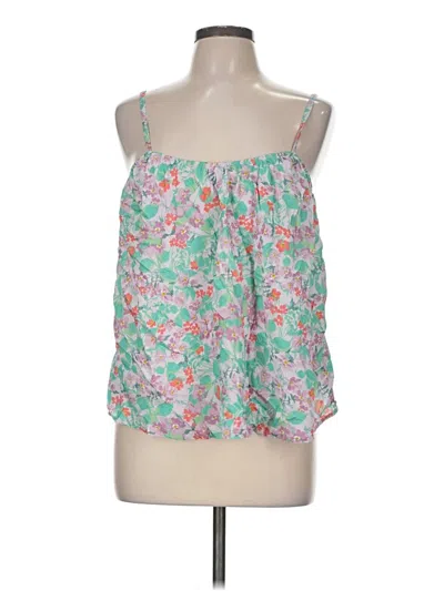 Pre-owned 78 & Sunny Sleeveless Blouse In Green