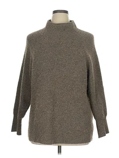 Pre-owned 78 & Sunny Turtleneck Sweater In Brown