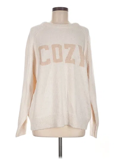 Pre-owned 78 & Sunny Turtleneck Sweater In Ivory