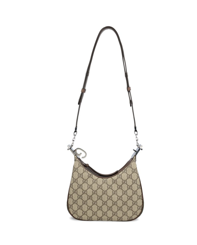 Gucci Attache Monogram Print Small Shoulder Bag In Multi