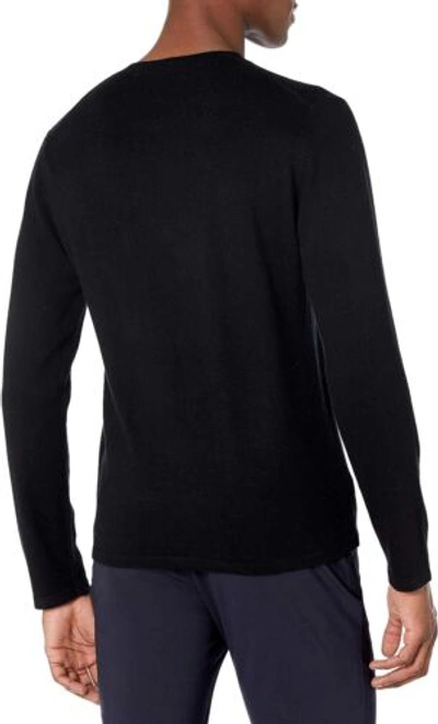 Pre-owned Vince Men Cashmere Crew In Black