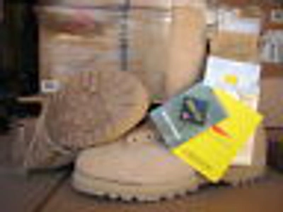 Pre-owned Gore-tex Case 6 Military 14 1/2 Xw Combat Boots Temperate  Tan Belleville Usa In Brown