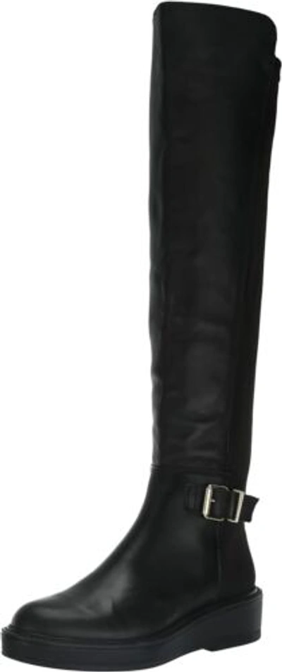 Pre-owned Dolce Vita Women's Ember Fashion Boot In Black Leather