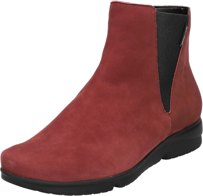 Pre-owned Mephisto Women's Rafaelle Ankle Boot In Wine