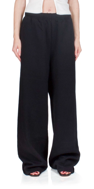 Mm6 Maison Margiela Mm6 Women Zip Track Pants In 900 Black