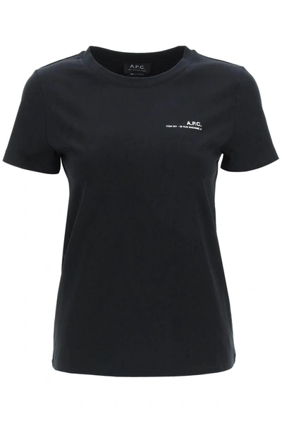 Apc Item T Shirt In Black