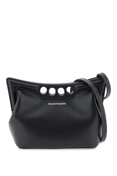 Alexander Mcqueen The Peak Bag In Black