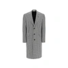 Alexander Mcqueen Houndstooth Single-breasted Coat