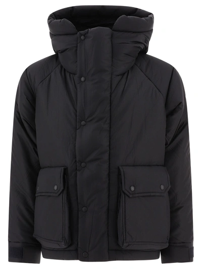 And Wander "maison Kitsuné X " Down Jacket In Black