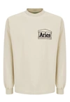 Aries Man T-shirt Cream Size L Cotton In White