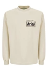 Aries Man T-shirt Cream Size L Cotton