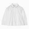 BURBERRY BURBERRY WHITE BLOUSE WITH COLLAR