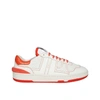 Lanvin Man Sneakers Ivory Size 12 Textile Fibers In White