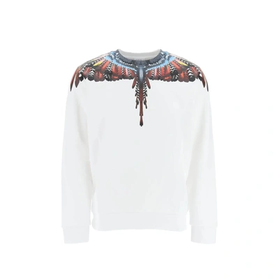 Marcelo Burlon County Of Milan Marcelo Burlon Grizzly Wings Sweatshirt White