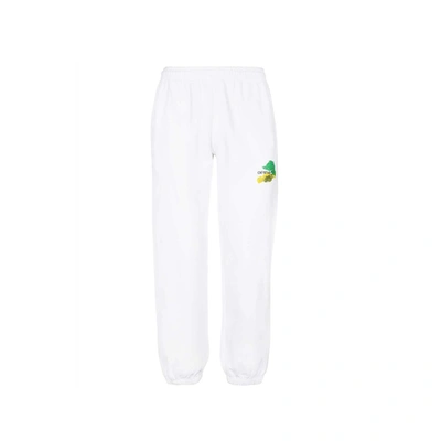 Off-white Brush Arrow Graphic-print Tapered-leg Regular-fit Cotton-jersey Jogging Bottoms In Multi-colored