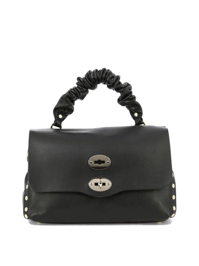Zanellato Postina Heritage Glove Luxethic Handbag In Black