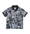 YOUNG VERSACE VERSACE KIDS COTTON BAROCCO STENCIL POLO SHIRT (4-14 YEARS)