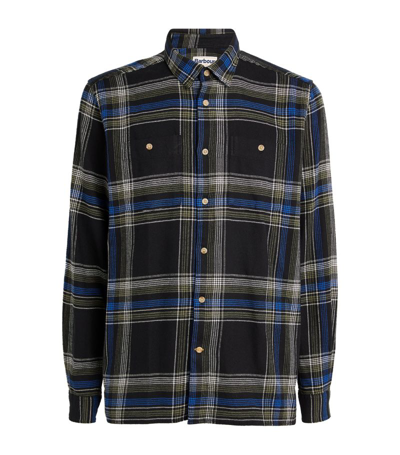 Barbour Check Dartmouth Shirt In Black