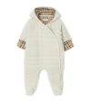 BURBERRY FLEECE ALL-IN-ONE (1-18 MONTHS)