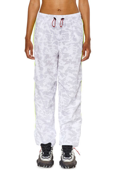 Diesel Awwb-eliza-ht43 Trousers In Multicolor