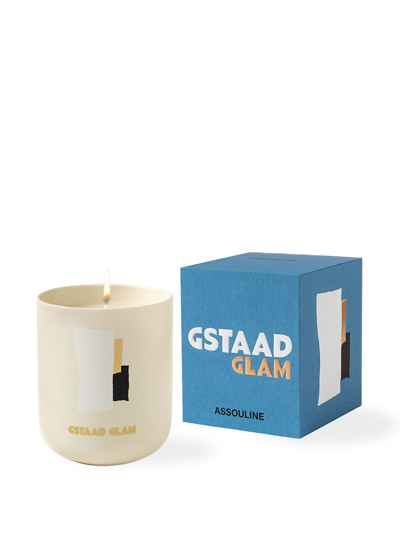 Assouline Gstaad Glam Candle In Neutral