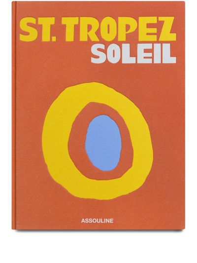 Assouline St. Tropez Soleil Book In Orange