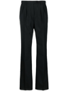 Gabriele Pasini Wool Blend Trousers In Black