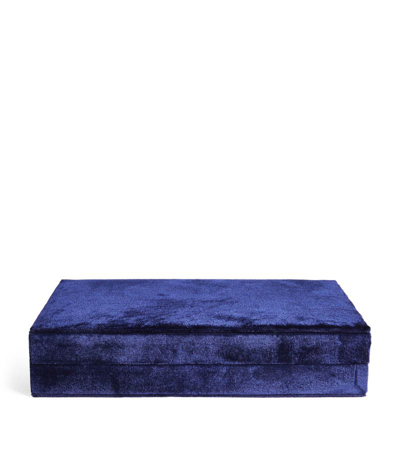 Sophie Bille Brahe Trésor Miami Jewellery Box In Blue