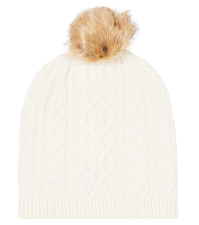 Polo Ralph Lauren Kids' Wool And Cashmere Beanie In White