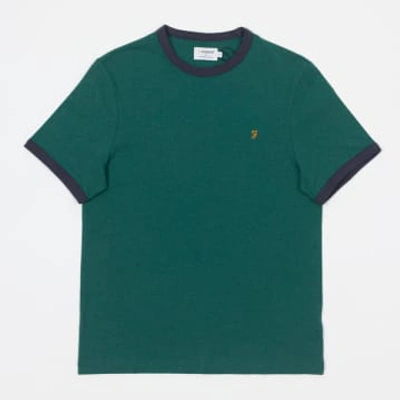 Farah Groves Ringer T-shirt In Green