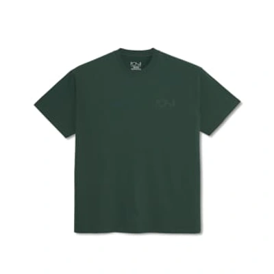 Polar Skate Co Stroke Logo T-shirt In Green