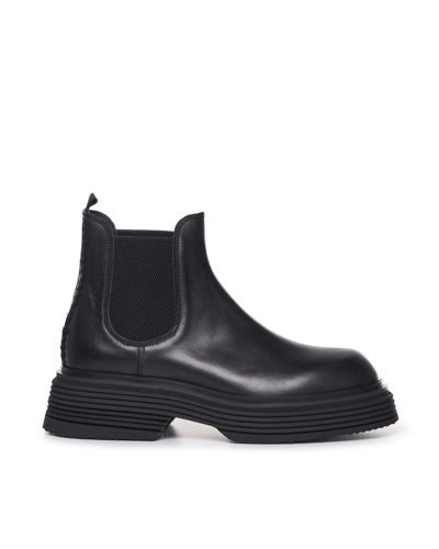 The Antipode Ankle Boots  Scott 30 Beatles Leather In Negro