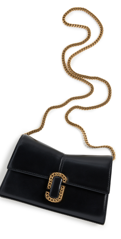 Marc Jacobs St. Marc Chain Wallet Black One Size