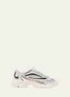 Raf Simons Ultrasceptre Colorblock Trainer Sneakers In White Alyssum Gre